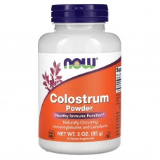 Колострум (лактоферрин), Colostrum, Now Foods, порошок, 85 грамм