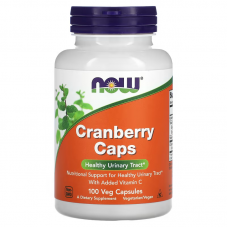 Клюква в капсулах, Cranberry, Now Foods, 100 вегетарианских капсул