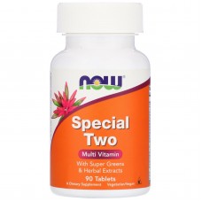 Мультивитамины, Special Two, Now Foods, 90 таблеток