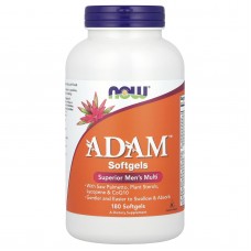 Витаминный комплекс Адам, ADAM Men's Multi,  Now Foods, для мужчин, 180 гелевых капсул