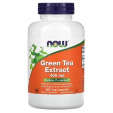 Экстракт зеленого чая (Green Tea), Now Foods, 400 мг, 250 вегетарианских капсул