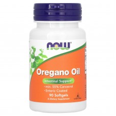 Масло орегано, Oregano Oil, Now Foods, 90 гелевых капсул