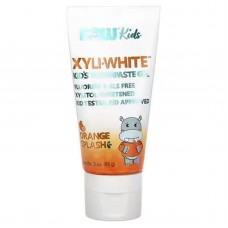 Зубной гель (апельсин), Toothpaste Gel, Now Foods, Solutions, детский, 85 г