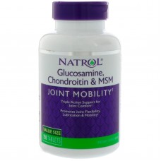 Глюкозамин хондроитин МСМ, Glucosamine Chondroitin MSM, Natrol, 150 таблеток
