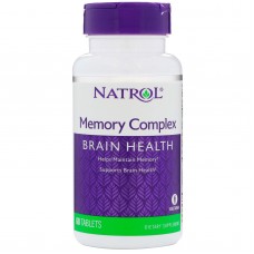Витамины для памяти, Memory Complex, Natrol, 60 таблеток