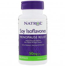 Соевые изофлавоны, Soy Isoflavones, Natrol, 60 капсул