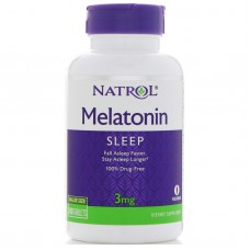Мелатонин, Melatonin, Natrol, 3 мг, 240 таблеток