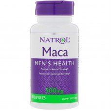 Мака перуанская (Maca), Natrol, 500 мг, 60 капсул