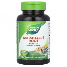 Астрагал, Astragalus, Nature's Way, корень, 1410 мг, 100 веганских капсул (470 мг в капсуле)