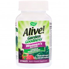 Мультивитамины для женщин, Alive!, Women's Multivitamin, Nature's Way, 60 таблеток