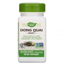Дягиль лекарственный, Dong Quai Root, Nature's Way, корень, 1130 мг, 100 капсул (565 мг в капсуле)