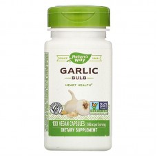 Чеснок, Garlic, Nature's Way, луковицы, 580 мг, 100 веганских капсул