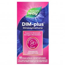 ДИМ плюс, метаболизм эстрогенов, DIM-Plus, Nature's Way, 60 вегетарианских капсул