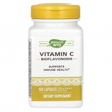 Витамин С, Vitamin C, Nature`s Way, 1000 мг, 100 капсул (500 мг на капсулу)