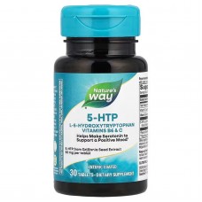 5-НТР,  5-HTP, Nature's Way, 100 мг, 30 таблеток (50 мг в таблетке)