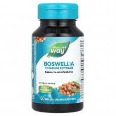 Босвелия, Boswellia, Nature's Way, премиум экстракт, 307 мг, 60 веганских таблеток