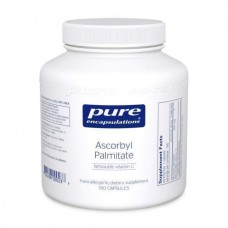 Аскорбилпальмитат, Ascorbyl Palmitate, Pure Encapsulations, жирорастворимый витамин С, 180 капсул