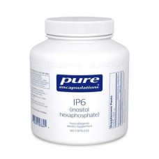 ИФ6 (инозитол гексафосфат), IP6 (inositol hexaphosphate), Pure Encapsulations, поддержка для здоровья простаты, груди, толстой кишки и клеток печени, 180 капсул
