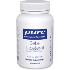 Бета-Ситостерол, Beta-Sitosterol, Pure Encapsulations, для мужчин, для улучшения мочеиспускания и здоровья, 90 капсул
