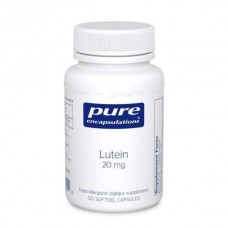 Лютеин, Lutein, Pure Encapsulations, 20 мг, 120 капсул