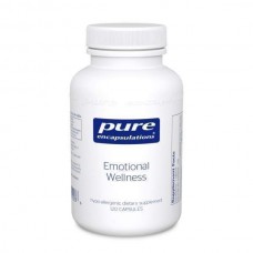 Эмоциональное здоровье, Emotional Wellness, Pure Encapsulations, психическое благополучие при умеренном периодическом стрессе, 120 капсул