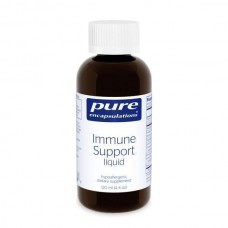 Поддержание иммунитета жидкость, Immune Support liquid, Pure Encapsulations, ежедневная иммунная поддержка для взрослых и детей, 120 мл