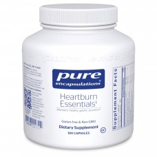 Средство от изжоги, Heartburn Essentials, Pure Encapsulations, 180 капсул
