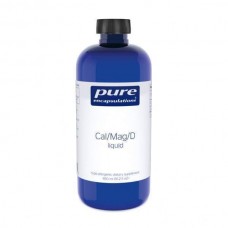 Кальций Магний Витамин D жидкий, Cal/Mag/D liquid, Pure Encapsulations, 480 мл