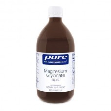Глицинат магния (жидкость), Magnesium Glycinate, Pure Encapsulations, поддерживает здоровье опорно-двигательного аппарата и сердечно-сосудистой системы, 480 мл