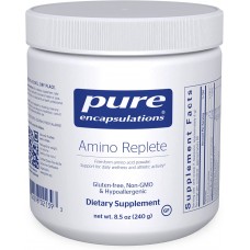 Комплекс аминокислот в свободной форме, Amino Replete, Pure Encapsulations, 240 гр.