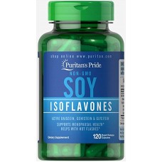 Изофлавоны сои, Soy Isoflavones, Puritan's Pride, 750 мг, 120 капсул быстрого высвобождения