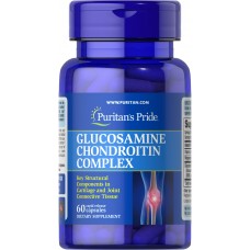 Глюкозамин хондроитин, Glucosamine Chondroitin Complex, Puritan's Pride, 60 капсул