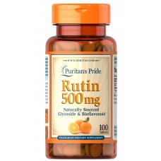 Рутин, Rutin, Puritan's Pride, 500 мг, 100 таблеток