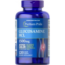 Глюкозамин, Glucosamine, Puritan's Pride, 1500 мг, 120 каплет