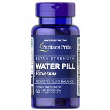 Поддержка водного баланса, Extra Strength Water Pill, Puritan's Pride, 50 каплет