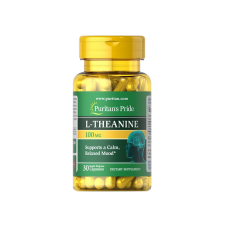 L-теанин, L-Theanine, Puritan's Pride, 100 мг, 30 капсул