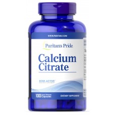Кальций цитрат, Calcium Citrate, Puritan's Pride, 100 капсул