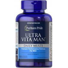 Витамины для мужчин, Ultra Vita Man Time Release, Puritan's Pride, 90 капсул