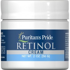 Крем для лица с ретинолом, Retinol Cream, Puritan's Pride, 56 мл
