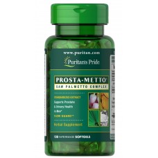 Со пальметто комплекс, Prosta-Metto, Puritan's Pride, для мужчин, 120 гелевых капсул