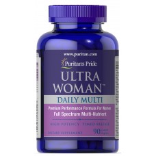 Мультивитамины для женщин ультра, Woman™ Daily Multi Timed, Puritan's Pride, 90 каплет
