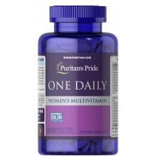 Мультивитамины для женщин, Women's Multivitamin, Puritan's Pride, 1 в день, 100 каплет