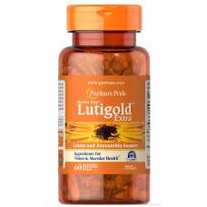 Лютеин с зеаксантином, Healthy Eyes® Lutigold Extra, Puritan's Pride, 60 гелевых капсул
