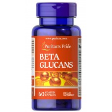 Бета-глюканы, Beta Glucans, Puritan's Pride, 200 мг, 60 капсул