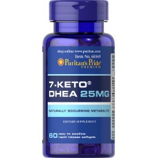 7 - кето Дегидроэпиандростерон, 7-KETO, Puritan's Pride, 25 мг, 60 капсул