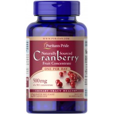 Клюква, Cranberry, Puritan's Pride, 1 на день, 120 капсул