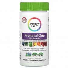 Витамины для беременных, Prenatal One, Rainbow Light, 1 в день, 90 таблеток