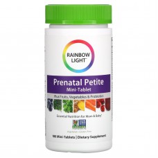 Витамины для беременных, Prenatal, Rainbow Light, 180 таблеток