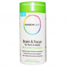 Витамины для мозга подростков, Brain for Teens & Adults, Rainbow Light, 90 таблеток