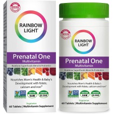 Мультивитамины для беременных, Prenatal One, Rainbow Light, 60 таблеток